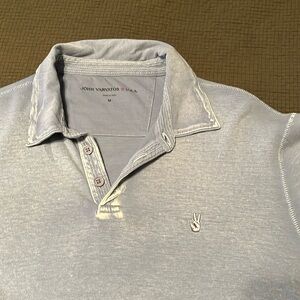 John Varvatos Peace Sign Polo